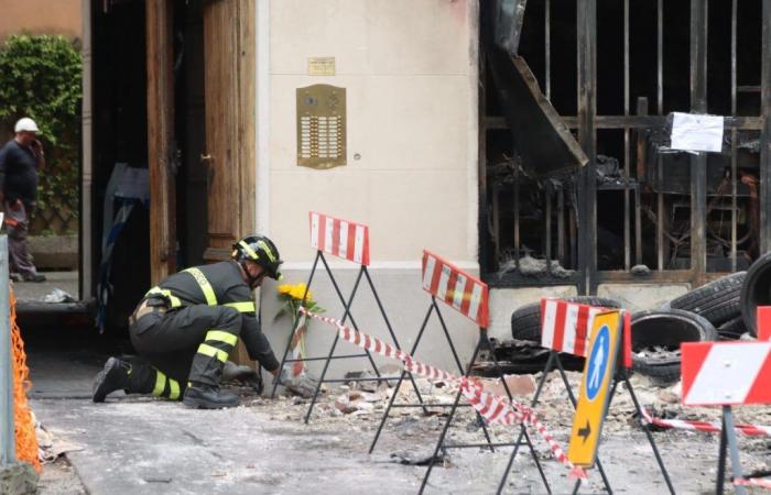 how the fire started in the garage in via Fra Galgario