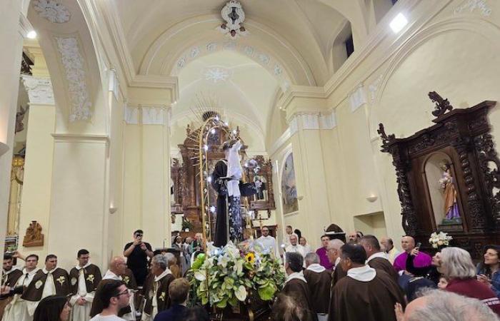 Lamezia. The procession in honor of San Antonio of Padua concluded