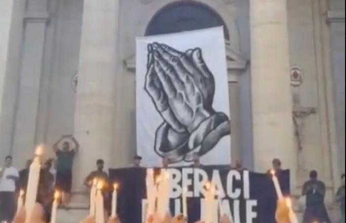 “Lord, take him away”: the macabre invocation of Lazio fans for Lotito – VIDEO