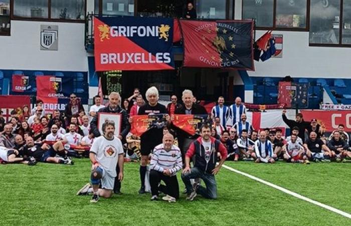 In Brussels “United in the name of Genoa” .- Genoa Cricket and Football Club