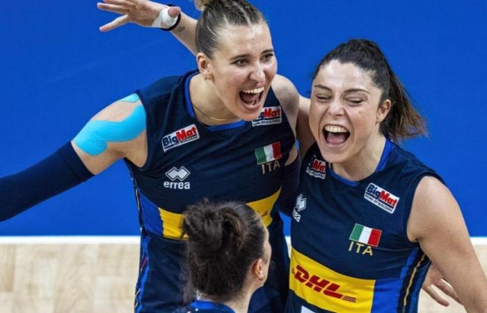 Italy-USA 3-1 relive the live Nations League Volleyball 2024: Egonu and Danesi top