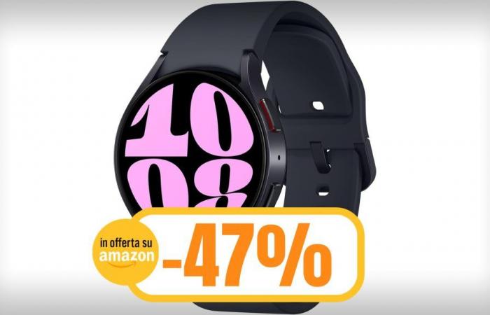 Samsung Galaxy Watch6 at HALF PRICE: the deal of the weekend!