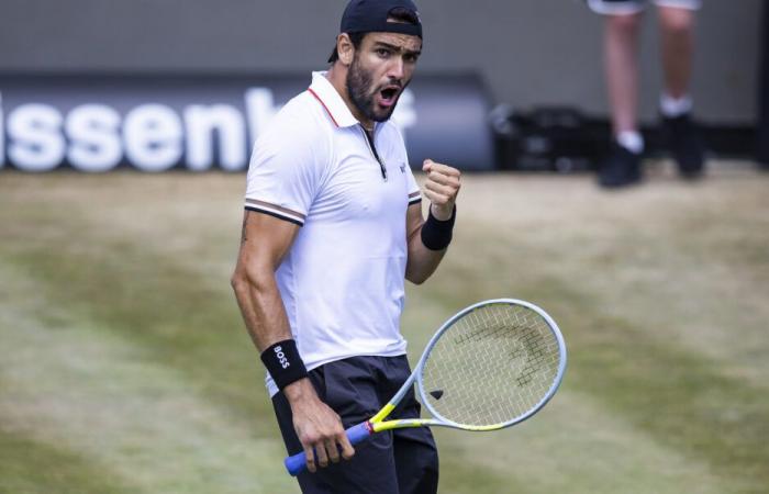ATP Stuttgart, Matteo Berrettini dominates the derby with Musetti and reaches the final for the third time!