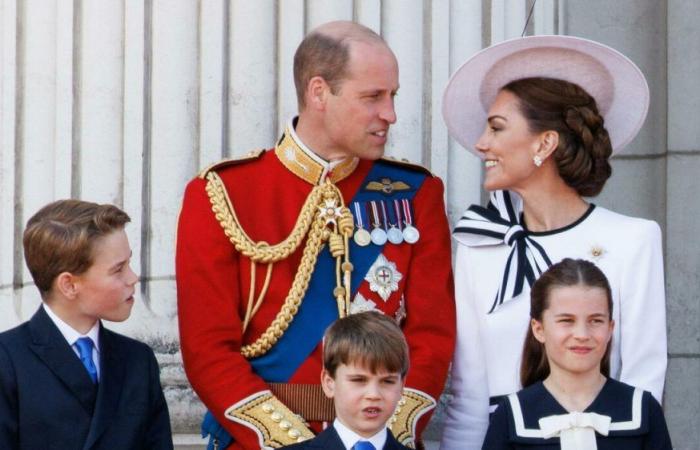 Kate Middleton and William, the gaze on the balcony at Trooping the colour. The expert: «Love, pride and relief»