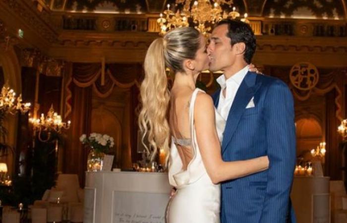 Elena Santarelli and Bernardo Corradi celebrate 10 years of marriage (and the occasion turns into a charity evening)