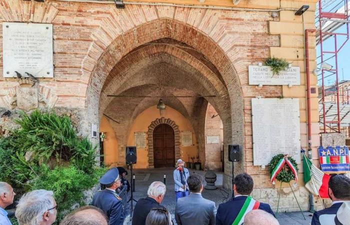 Double ceremony for the eightieth anniversary of the liberated city – Teramo