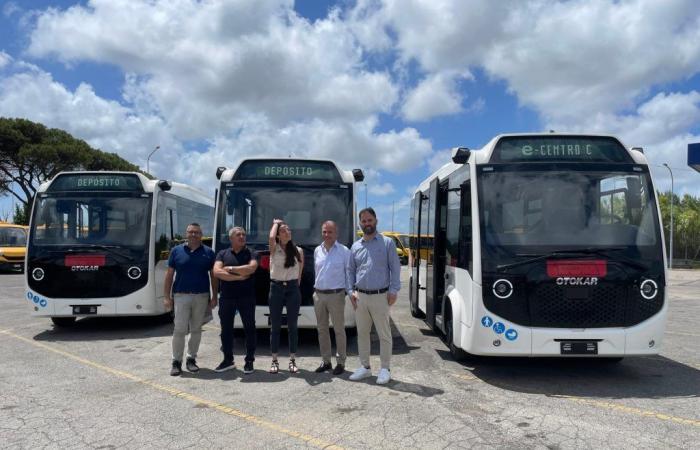 Fiumicino towards sustainable transport: three new electric buses