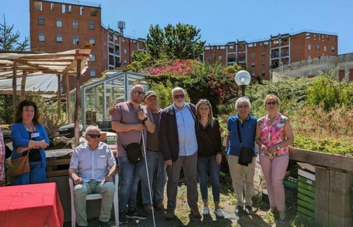 Photovoltaic greenhouse open to the Latina and Aprilia Blind and Visually Impaired Union