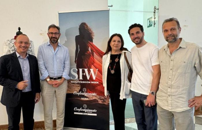 Sicily Fashion Week, the mayor of Monreale meets the participating companies. The B2Bs are closing, today the fashion show at Villa Tasca: high fashion on the catwalk