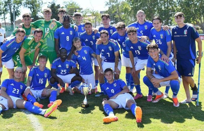 Italy U21 beats France and takes third place at the Revello tournament