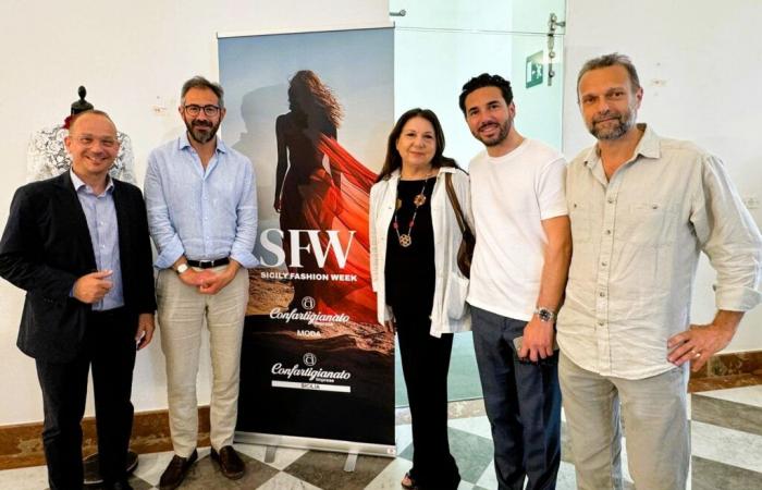 Sicily Fashion Week, the mayor of Monreale met the participating companies |