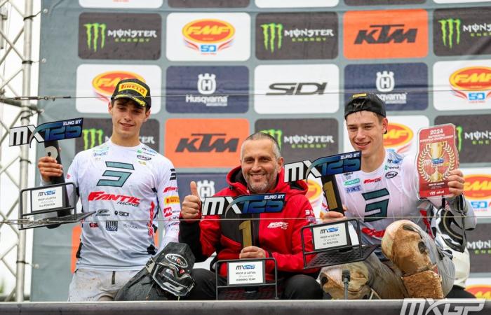 MXGP of Maggiora TV: Doensen wins the EMX125, Rispoli and Mancini on the podium