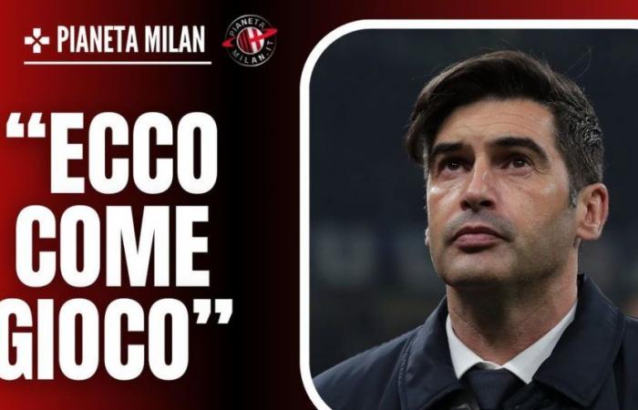 Milan, Fonseca: “I want to dominate the game. Wingers and full-backs move like this…”