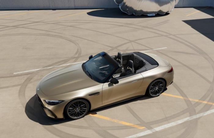 Mercedes-AMG SL 63, with the new special edition is all gold