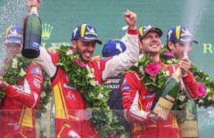 Ferrari wins the 24 Hours of Le Mans with the Calabrian driver Antonio Fuoco