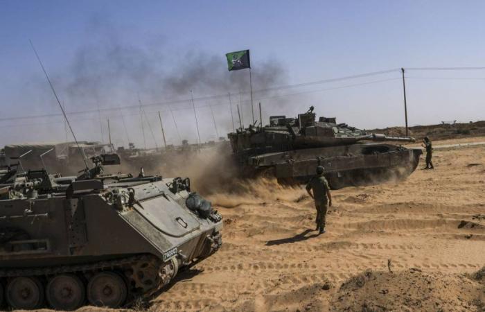 An Israeli armored vehicle blows up in Rafah. 8 soldiers killed. Bibi: “Eliminate Hamas”