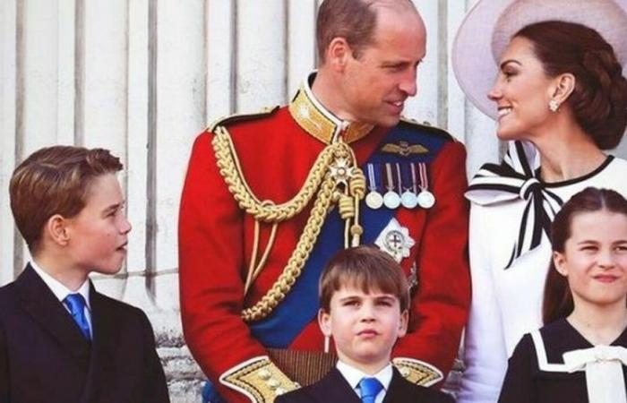 Kate at Trooping the colour, what did they say to each other on the balcony? From reproaches to Louis to Carlo’s tears, what do the lips reveal