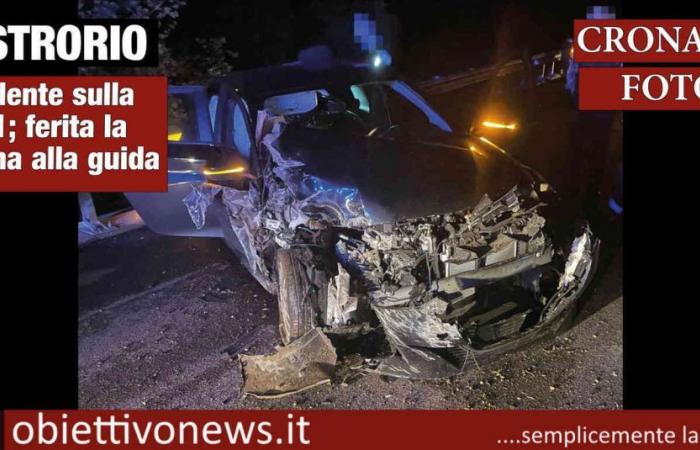 VISTRORIO – Accident on the Sp61; The woman driver was injured (PHOTO)