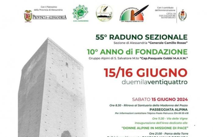 Alessandria, the events scheduled in the province on Sunday 16 June