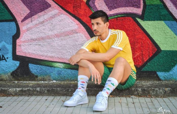 The first shots of Davide Piscopiello from Brindisi for the Adidas stores in Brindisi | newⓈpam.it