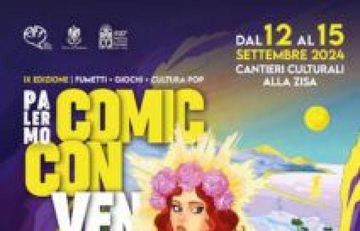 Palermo Comic Convention: Santa Rosalia protagonist of the 2024 poster