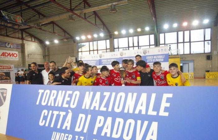“Città di Padova” National Tournament, the under 17 team of Petrarca C5 wins