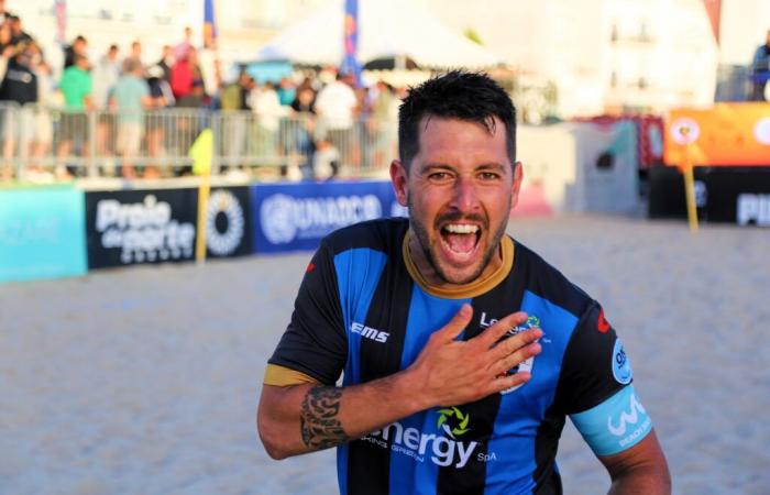Lenergy Pisa Beach Soccer beats Sotao on penalties and is in the final of the Euro Winners Cup where it will challenge Braga