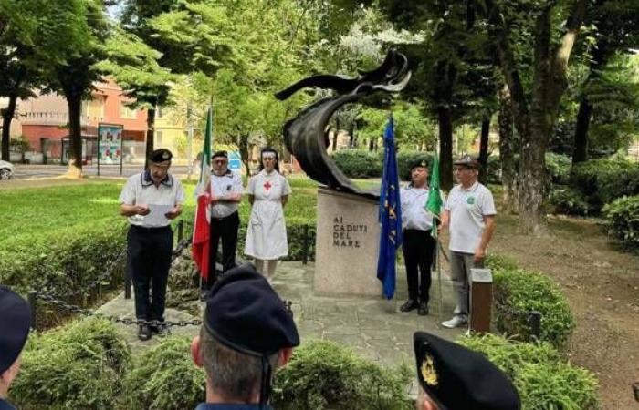 In Piacenza the tribute to the sailors who disappeared at sea