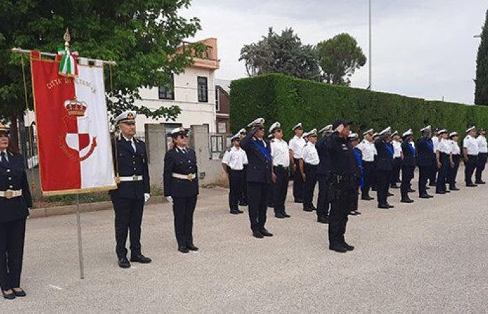 Training of the local police of Altamura with operational techniques and tactics – instructor Capt. Giancarlo Candiano