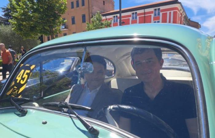 Vintage cars invade the province of Isernia