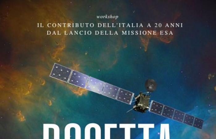Rosetta space mission. A great Italian success is celebrated in Naples