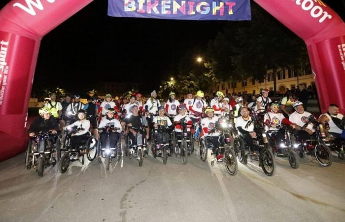 Bike Night, a thousand cyclists celebrating from Ferrara to the sea