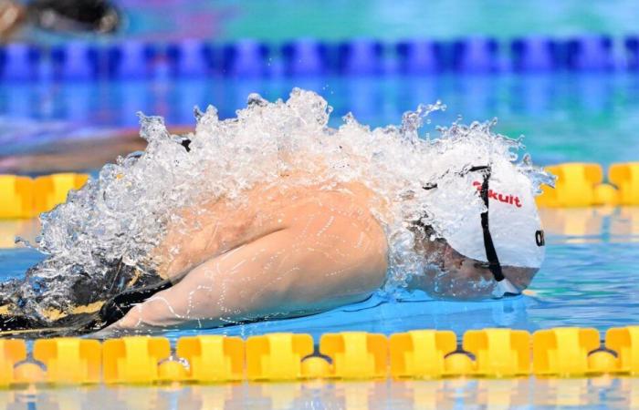 Swimming, Gretchen Walsh sets the new world record in the 100 butterfly in the American Olympic Trials
