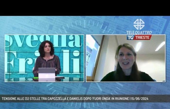PORDENONE | TENSION AT THE (5) STARS BETWEEN CAPOZZELLA AND DANIELIS AFTER ‘OFF AIR’ IN THE MEETING – TELEQUATTRO