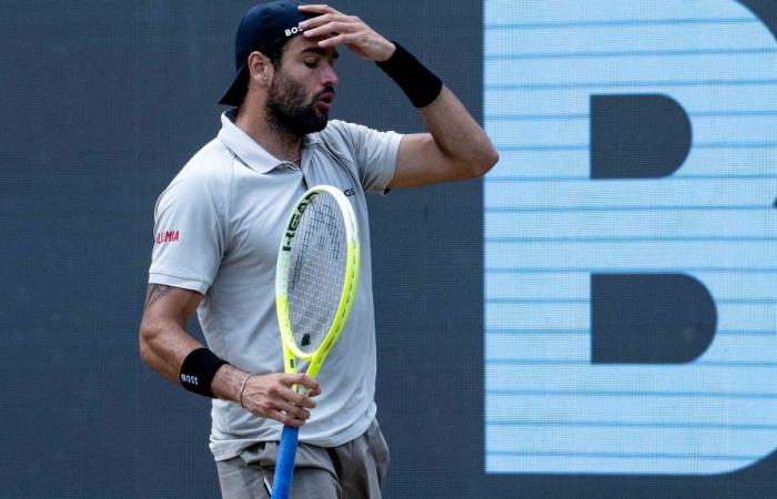 Matteo Berrettini, what a shame! He wins the first set then comes from behind to lose the grass final in Stuttgart against Draper