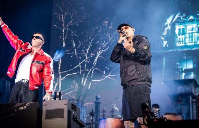 Salmo and Noyz Narcos, rap is a spectacle: fans in a frenzy