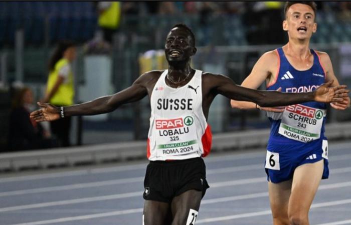 Dominic Lobalu: South Sudan, Kenya, Switzerland and gold at the European Athletics Championships in Rome