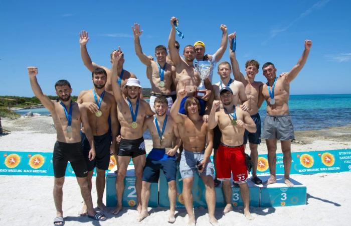 Moldova wins the beach wrestling “Sardinia” with a plethora of medals