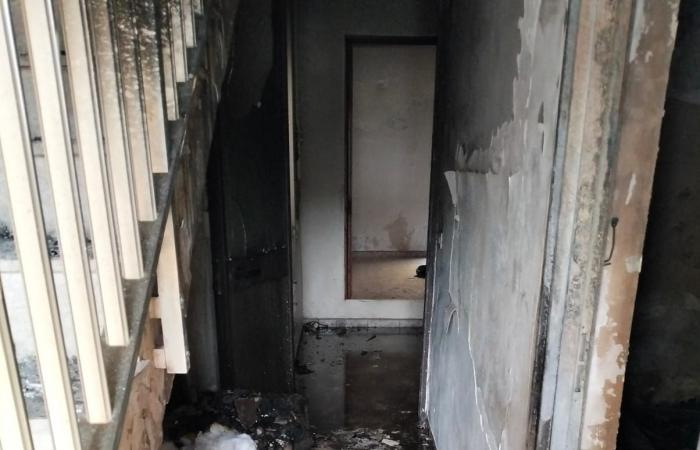 Vittoria – House burned down, father and daughter’s condition still serious
