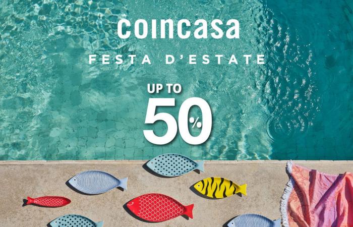 Como, discover the Coincasa Summer Party Collection and the Coincard Advantages with discounts of up to 50% at Coin