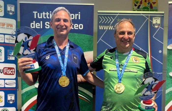 Italian champions on the same day: the Mattiangeli brothers dominate in Subbuteo