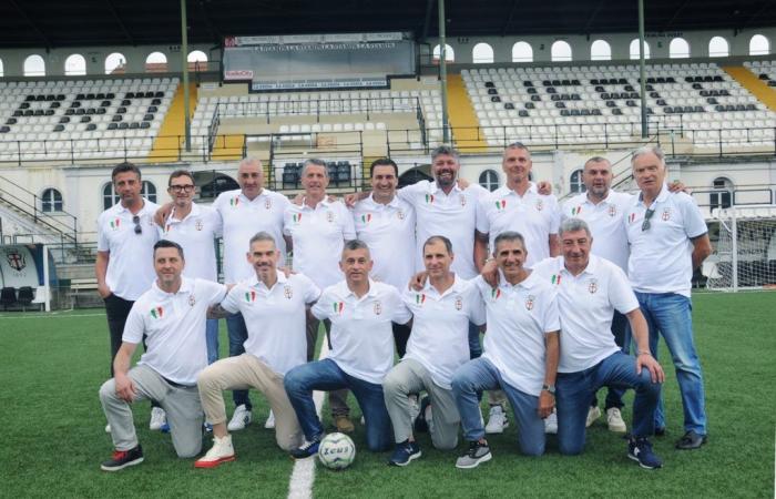 The men of the 1994 “Scudicettino” returned to Vercelli for a day