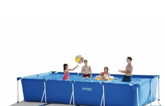 HUGE garden swimming pool at a SHOCKING price with the eBay promo: discover it today!