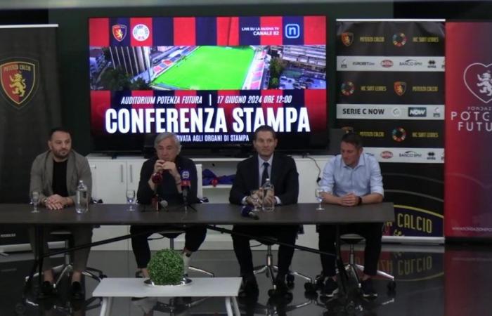 Press conference to present the new technical project of Potenza Calcio 2024/25 – Potenza Calcio