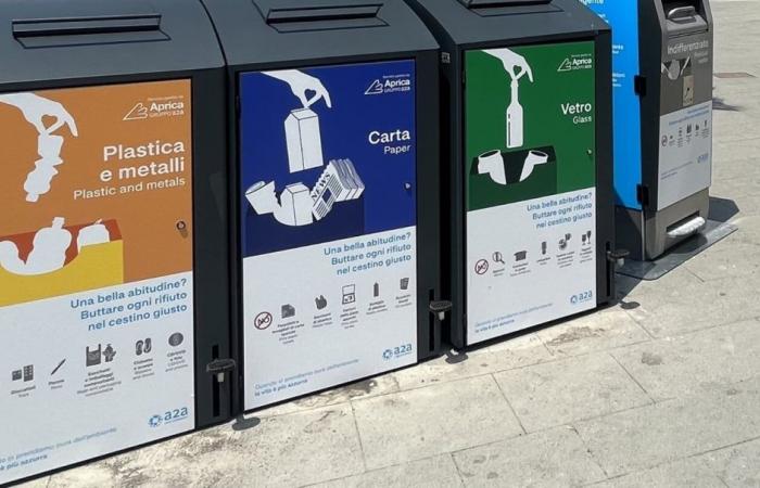 130 smart bins and 50 ecological islands will arrive in Bergamo, with European funds