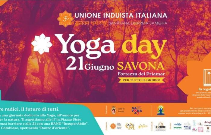 Savona, 21 June International Yoga Day: here are the appointments and initiatives