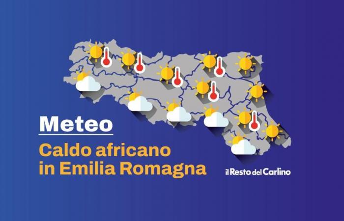 African heat in Emilia-Romagna and Sahara sand on the way: the weather forecast