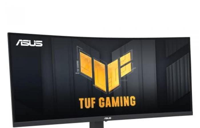 Asus TUF 34-inch curved monitor: WHAT A PRICE! (-31%)