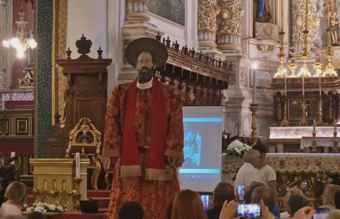 Here is the first Santone of San Pietro, presented in Modica