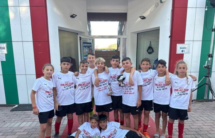 Youth football, Rari Nantes Siracusa wins the Milan Cup in Cattolica